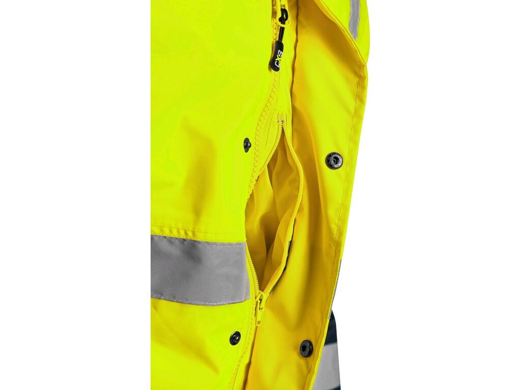 Bunda CXS OXFORD, výstražná, pánská, žluto-modrá, vel. 3XL